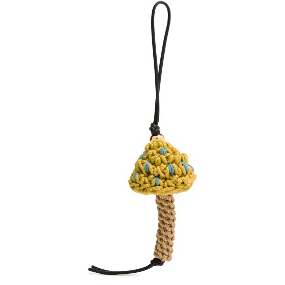 Mushroom charm - Yellow