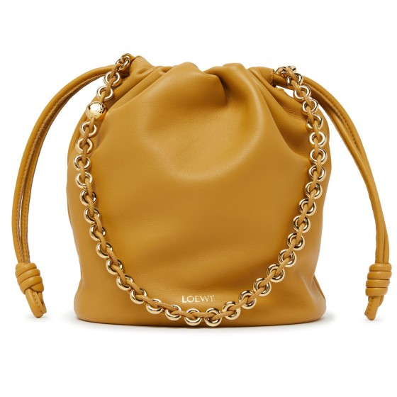 Flamenco bucket wallet - brown