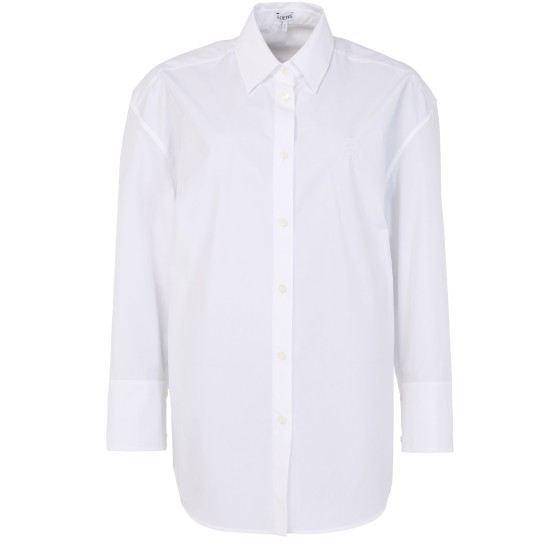 Cape shirt in cotton - white