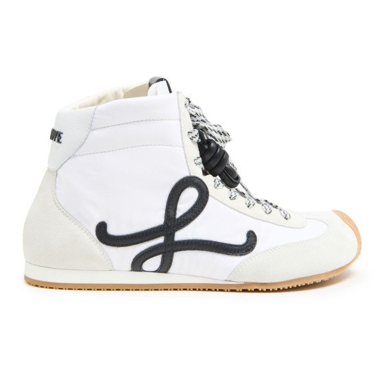 Ballet Runner 2 high-top sneakers - white