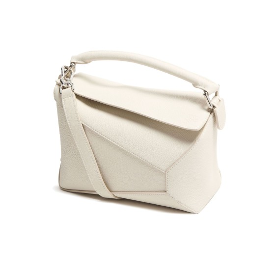 Puzzle Small Handbag - white