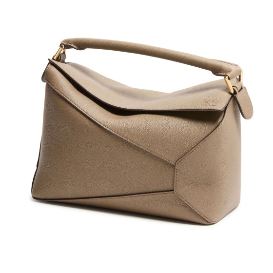 Puzzle Edge medium bag - Beige