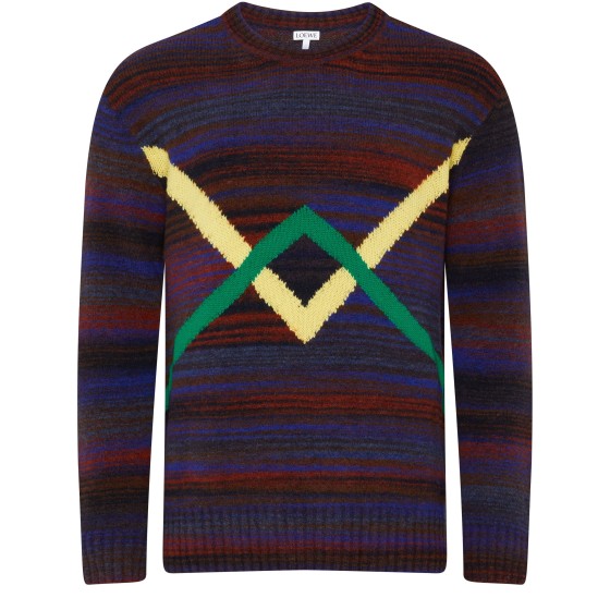 striped sweater - Green