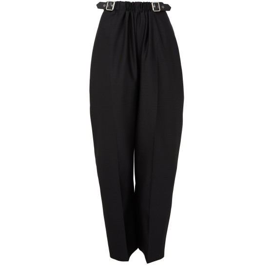 Belted pants - Black
