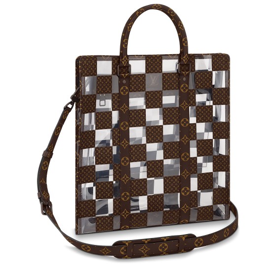 Sac Plat Handbag - brown