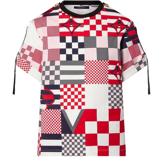 Graphic LV x AC Print T-Shirt - Colorful