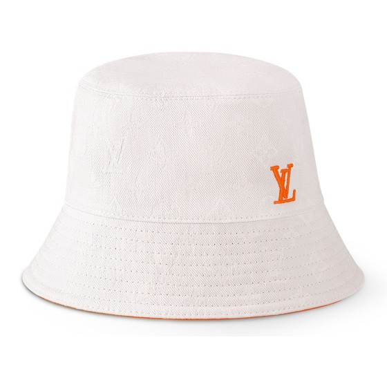 LV Colormania Bucket Hat - white