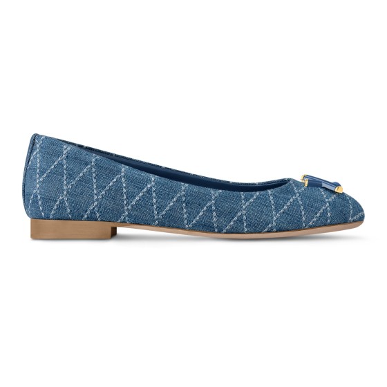 Shake Flat Ballerina - Blue