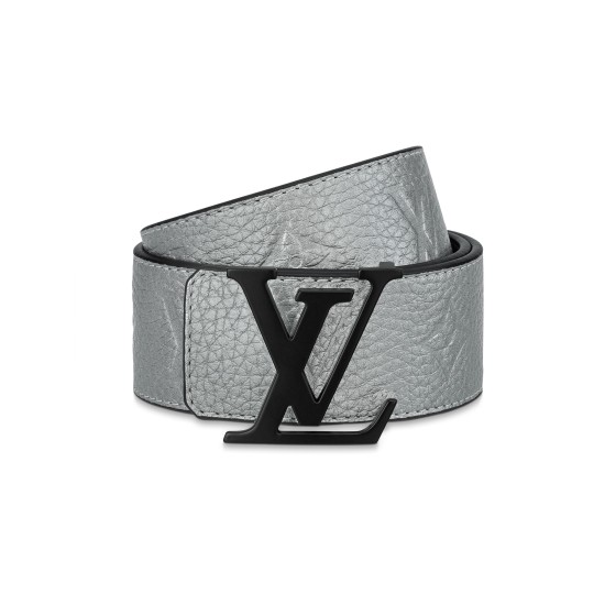 LV Initiales 40mm Reversible Belt - Blue