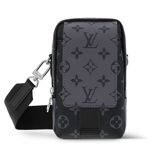 Double Phone Pouch - Black