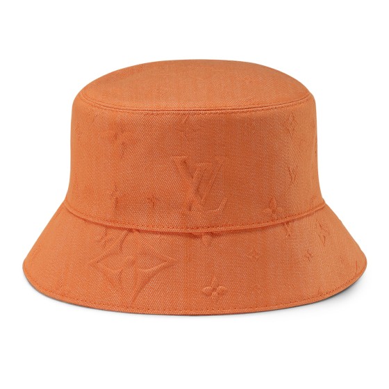 Monogram Constellation Bucket Hat - Orange