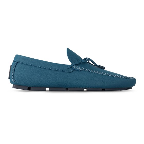 LV Driver Moccasin - Blue