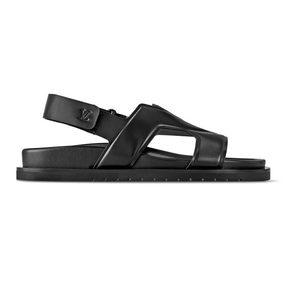 LV Oasis Sandal - Black