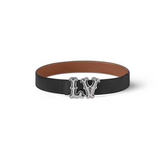 LV Ranch 40mm Reversible Belt - Black
