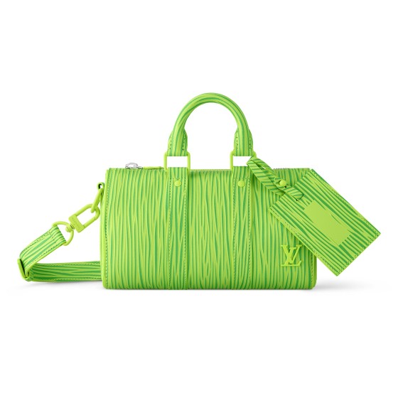 LV x Park Seo-Bo Keepall Bandoulière 25 - Green