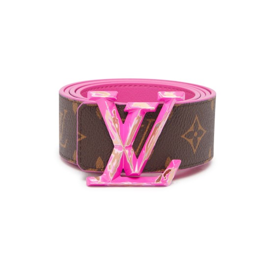 LV PYRAMIDE 40mm Reversible Belt - Black