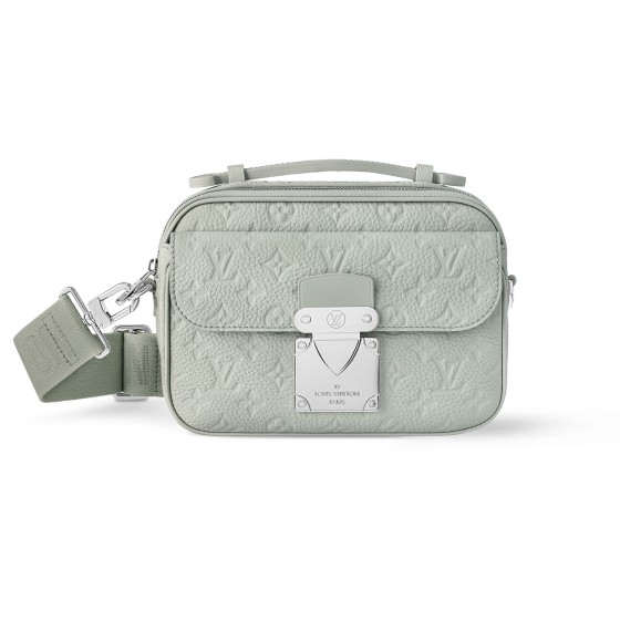 S-LOCK Messenger Bag - Beige