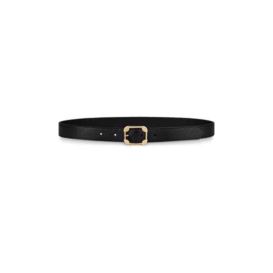 LV MALLETIER 25mm Belt - Black