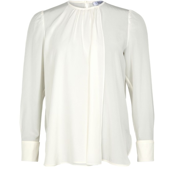 Carol long-sleeved blouse - Beige