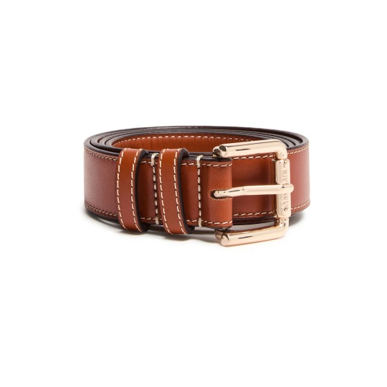 New Buckle Belt - brown