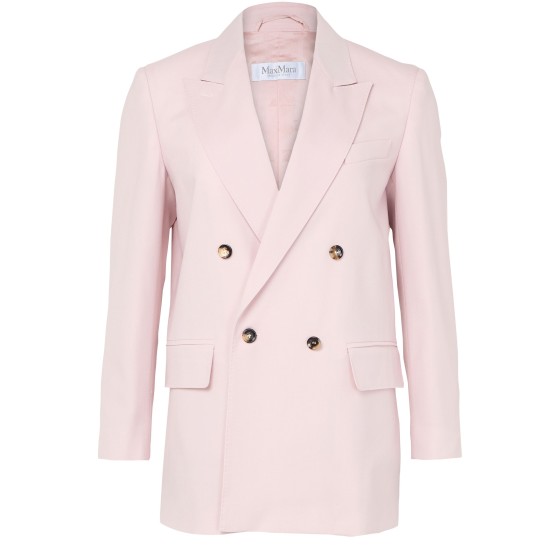 Double-breasted blazer - Beige