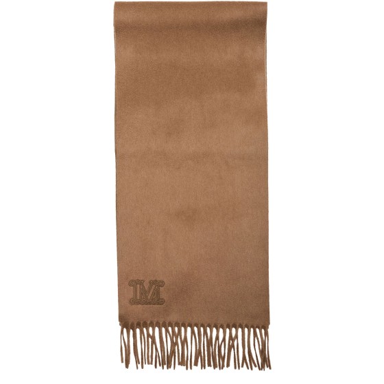 Logo scarf - Metallic color