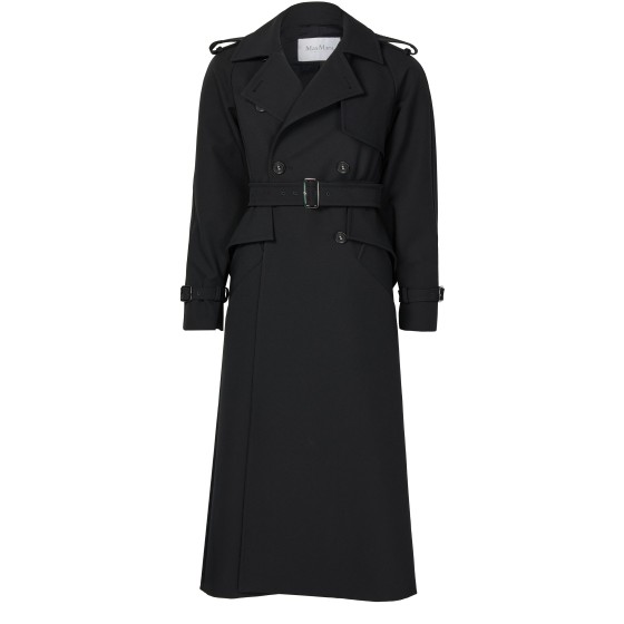 Flavio long coat - Black