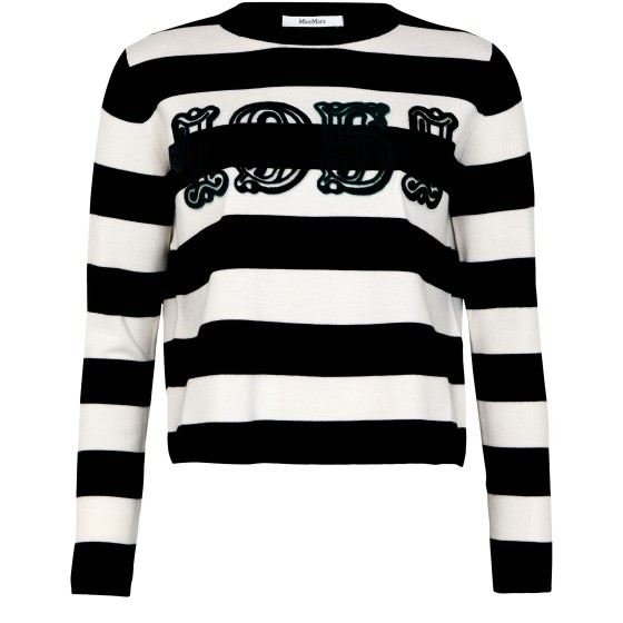 Viterbo round neck sweater - white