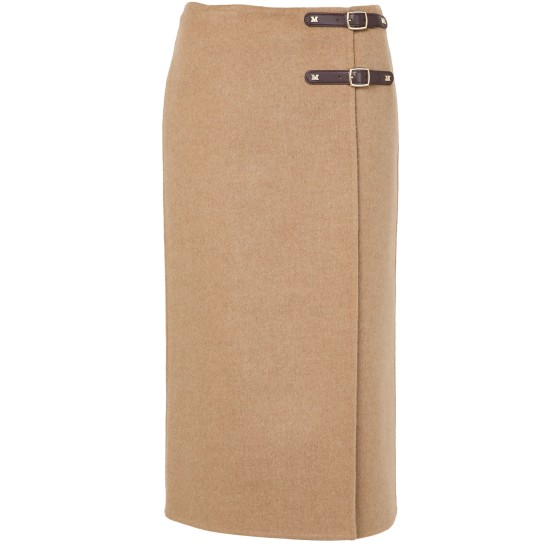 Curzio midi skirt - Beige