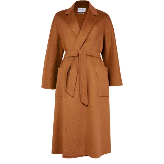 Ludmilla long coat - brown