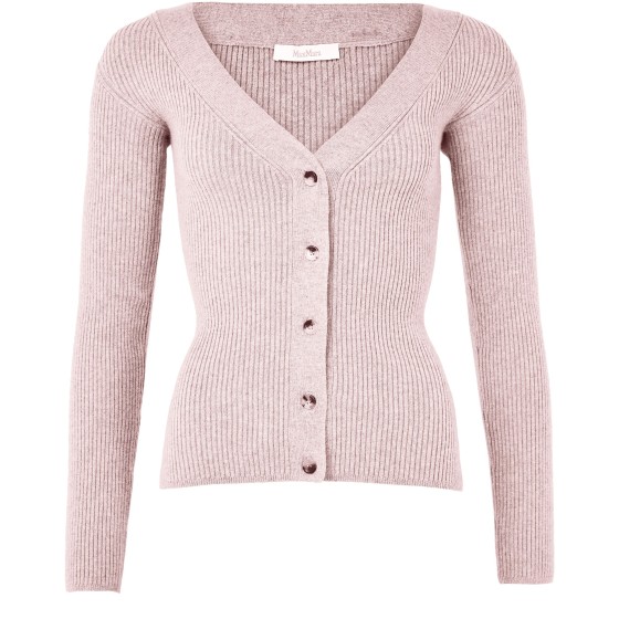 Buttoned cardigan - pink