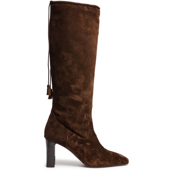 Slouchy boots - brown