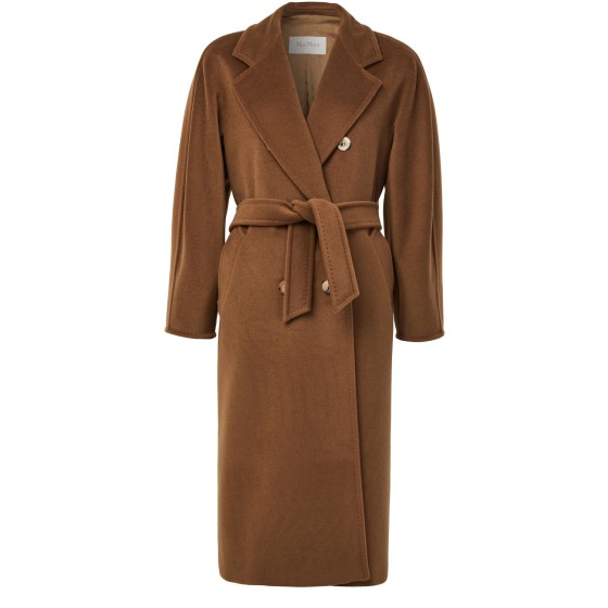 Madame 101801 belted coat - brown