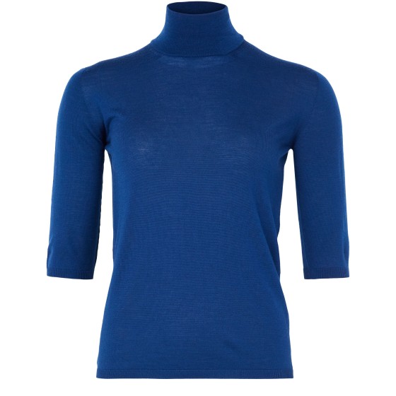 Turtleneck sweater - Blue