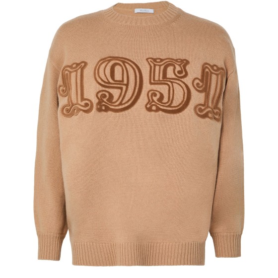 Fido round neck sweater - Beige