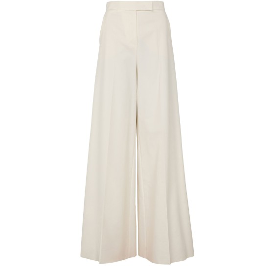 Fnish wide-leg pants - white