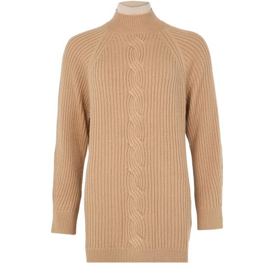 Alcazar turtleneck sweater - Beige