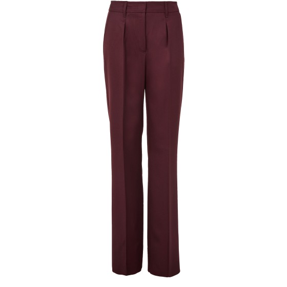 Cannes wide-leg pants - Red