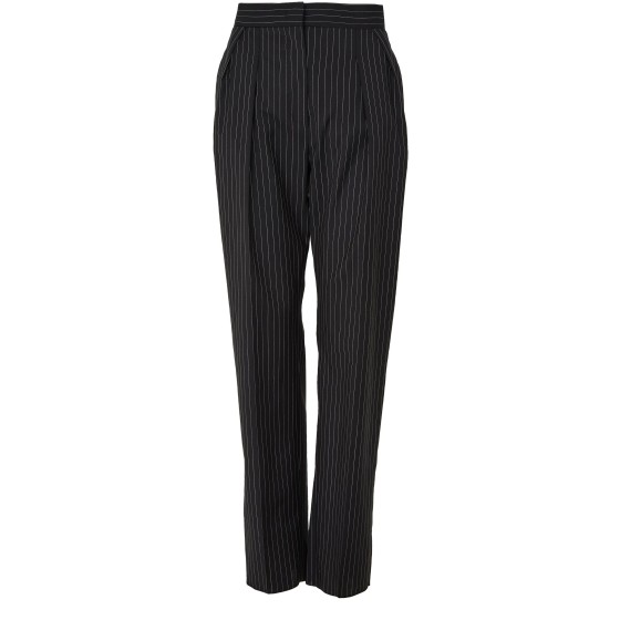 Sesamo straight pants - Black