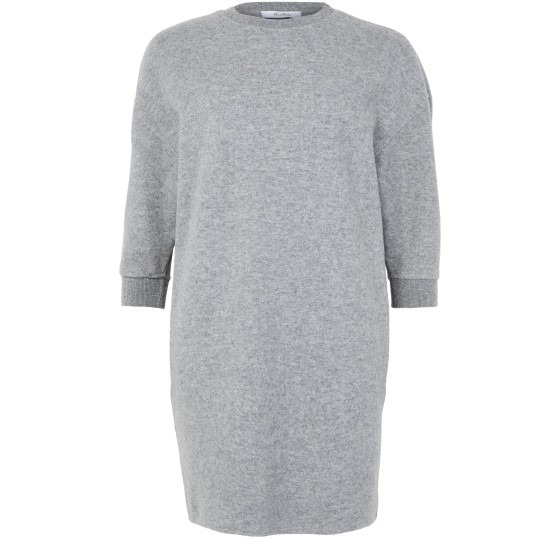 Canada knitted mini dress - grey