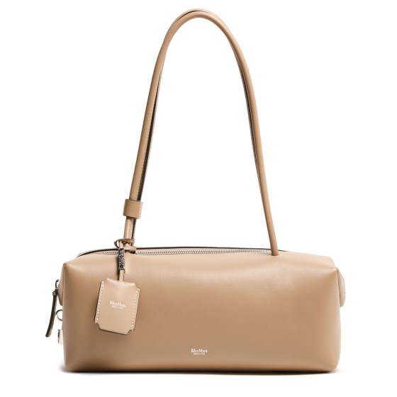 Holdall string shoulder bag - grey