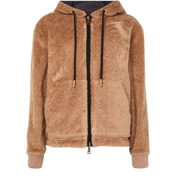 Zipped-up reversible jacket - Black