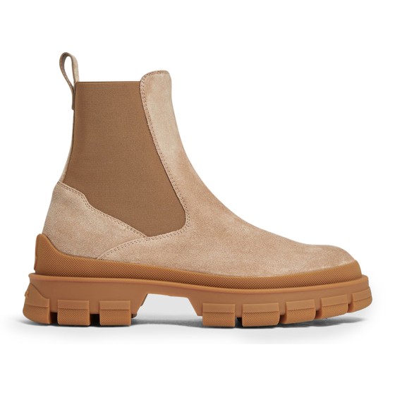 Hevea Chelsea Ankle Boots - Beige