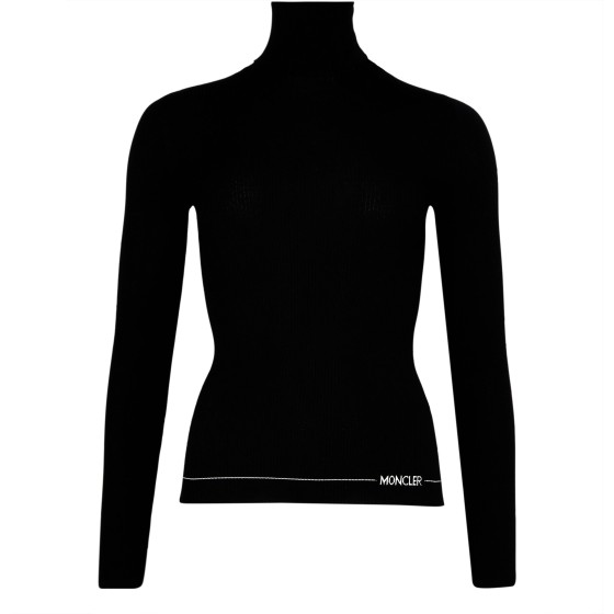 T-neck jumper - Black