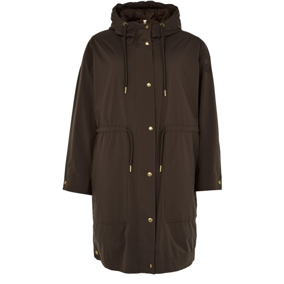 Sainbel long parka - brown