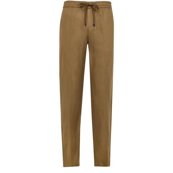 trousers - brown