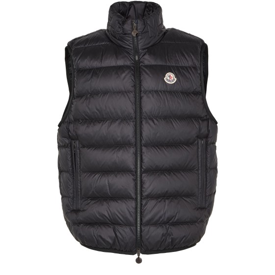 Rocoque sleeveless down jacket - Black