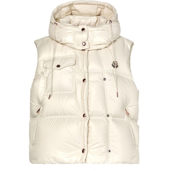 Pario sleeveless down jacket - Off-white