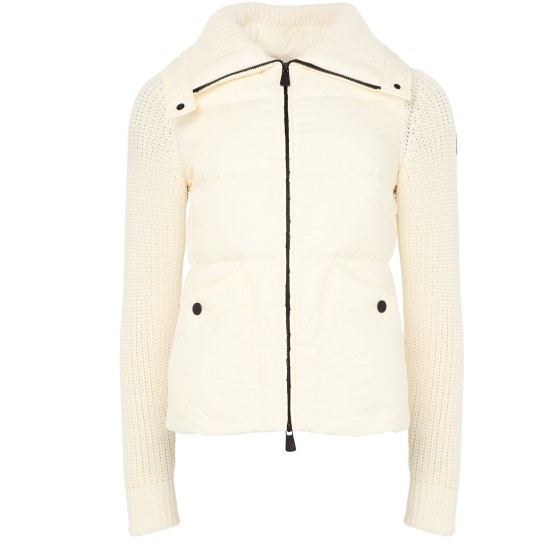 Zippered cardigan - Off-white
