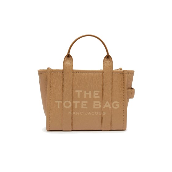 The Leather Small Tote Bag - brown